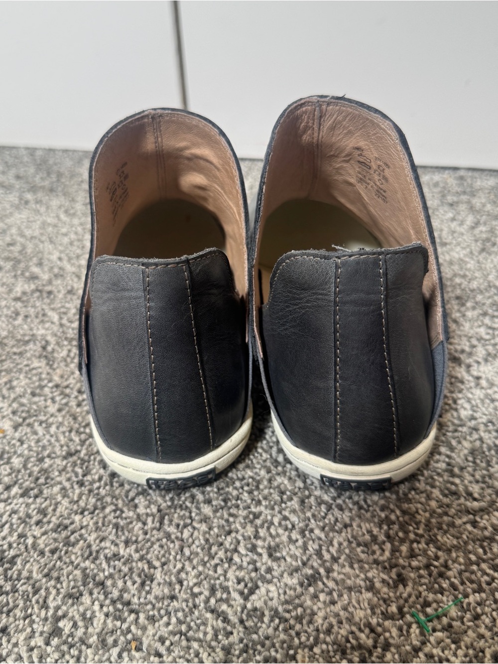 Taos Unity Gray Leather Slip On Sneakers Comfort Casual Shoes Womens US 7 - Picture 4 of 11